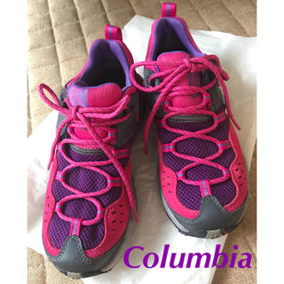 コロンビア(Columbia)のコロンビア 山登り スニーカー 靴 23.5㎝ ハイキング ウォーキング(登山用品)