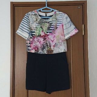 テッドベイカー(TED BAKER)のTED BAKER オールインワン 美品(ミニワンピース)