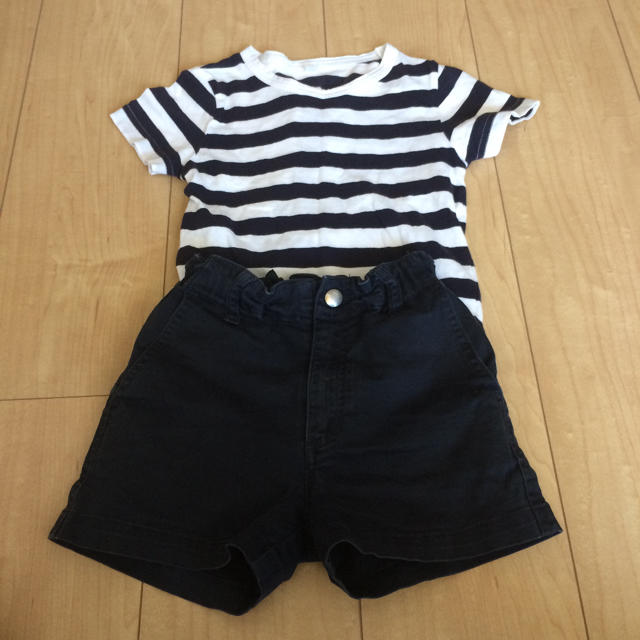 MUJI (無印良品)(ムジルシリョウヒン)の無印 キッズ服上下セット 男の子 キッズ/ベビー/マタニティのキッズ服男の子用(90cm~)(その他)の商品写真