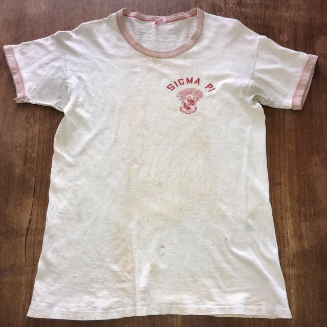 vintage NYC tee 着画あり