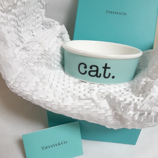 Tiffany & Co.   ティファニー キャット ボウルの通販 by Maria's shop