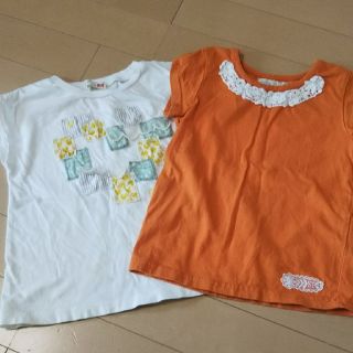 まとめ売り 子供服 Tシャツ二枚 半袖　夏服　サイズ110(Tシャツ/カットソー)