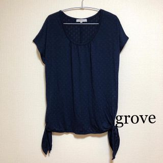 グローブ(grove)のgrove トップス(カットソー(半袖/袖なし))