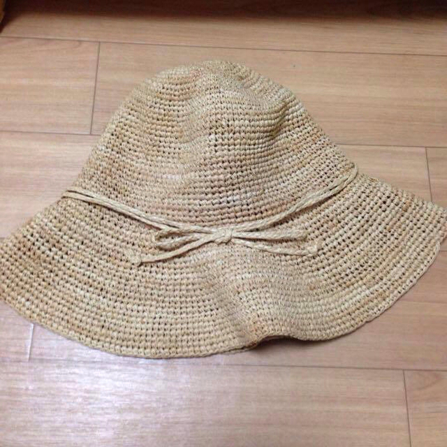 MUJI (無印良品)(ムジルシリョウヒン)の無印✳︎ラフィアハット レディースの帽子(麦わら帽子/ストローハット)の商品写真