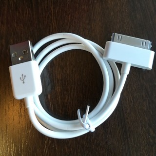 アイフォーン(iPhone)のApple iPhone4S 充電ケーブル USB コード(バッテリー/充電器)