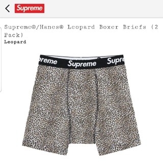 シュプリーム(Supreme)の【定価以下】Supreme Hanes Boxer Brief Leopard(ボクサーパンツ)