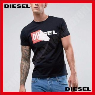 ディーゼル(DIESEL)のDIESEL Tシャツ T-DIEGO-QA ブラック BLACK L(Tシャツ/カットソー(半袖/袖なし))