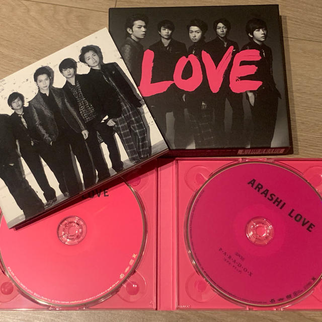 嵐 ＬOVＥ CD.DVD - 本