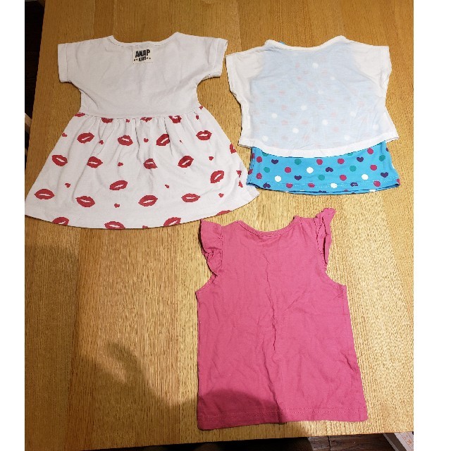 ANAP Kids(アナップキッズ)のANAPKIDSまとめ売り キッズ/ベビー/マタニティのキッズ服女の子用(90cm~)(Tシャツ/カットソー)の商品写真