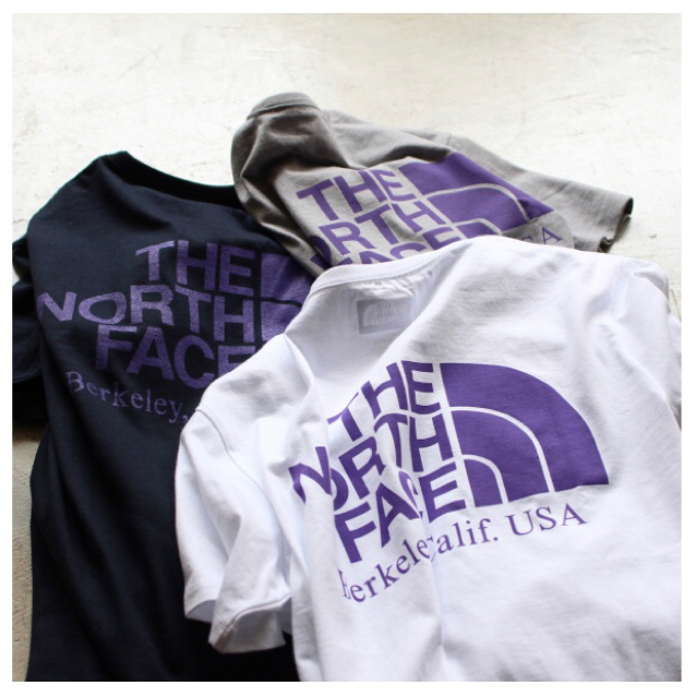 THE NORTH FACE - ノースフェイスパープルレーベル COOLMAX logo T