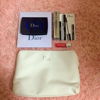 ディオール(Dior)のディオールポーチ、グロス、試供品(サンプル/トライアルキット)