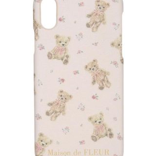 メゾンドフルール(Maison de FLEUR)のMaison de FLEUR ベアiPhone7,8ケース(iPhoneケース)