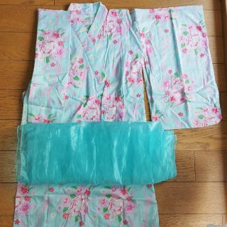 マザウェイズ(motherways)のマザウェイズ浴衣と帯セット104㎝(甚平/浴衣)