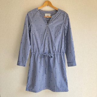 アーノルドパーマー(Arnold Palmer)の【美品】アーノルド パーマー CLASSIC STYLE ギンガムチェックワンピ(ひざ丈ワンピース)