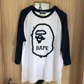 アベイシングエイプ(A BATHING APE)のアベイシングエイプ  7分袖Tシャツ(Tシャツ/カットソー(七分/長袖))