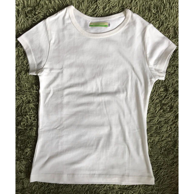 877*7(BANANA SEVEN)(バナナセブン)の白Tシャツ レディースのトップス(Tシャツ(半袖/袖なし))の商品写真