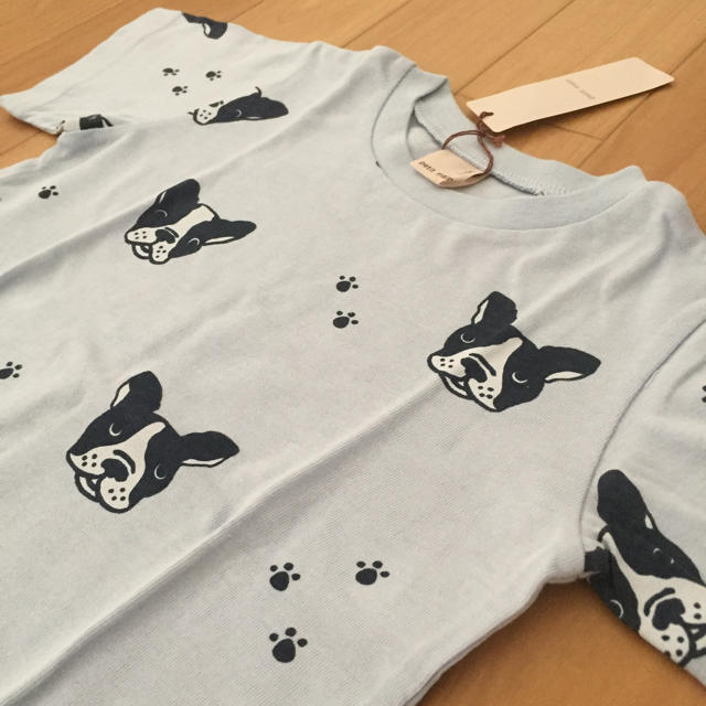 petit main(プティマイン)の新品 petit main 半袖 犬柄 Tシャツ 100㎝ キッズ/ベビー/マタニティのキッズ服男の子用(90cm~)(Tシャツ/カットソー)の商品写真