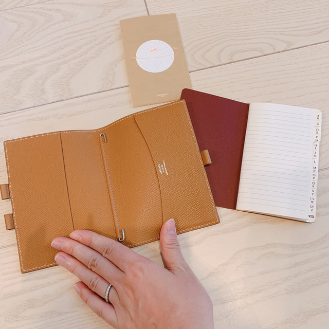 HERMES 手帳 《GM》【新品未使用】