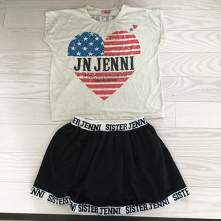 ジェニィ(JENNI)のJENNI スカート Tシャツ 140 jenni(Tシャツ/カットソー)