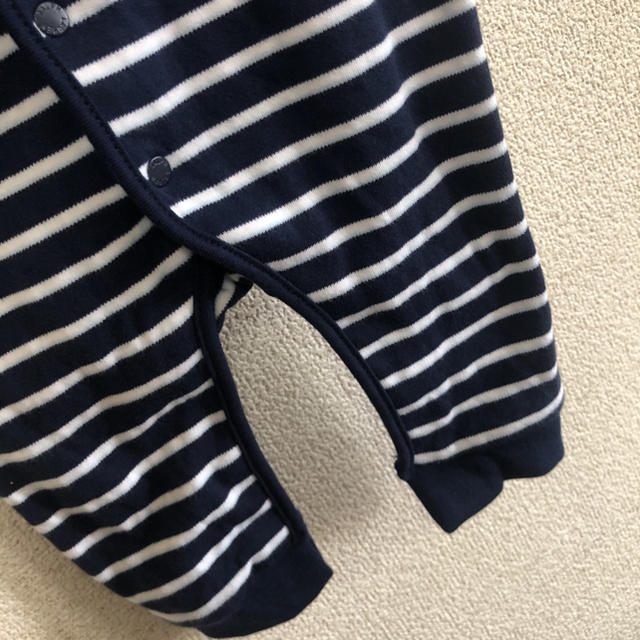 Ralph Lauren(ラルフローレン)の新品 ラルフローレン 6M/6ヶ月 前開け紺色カバーオール キッズ/ベビー/マタニティのベビー服(~85cm)(カバーオール)の商品写真