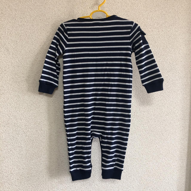 Ralph Lauren(ラルフローレン)の新品 ラルフローレン 6M/6ヶ月 前開け紺色カバーオール キッズ/ベビー/マタニティのベビー服(~85cm)(カバーオール)の商品写真