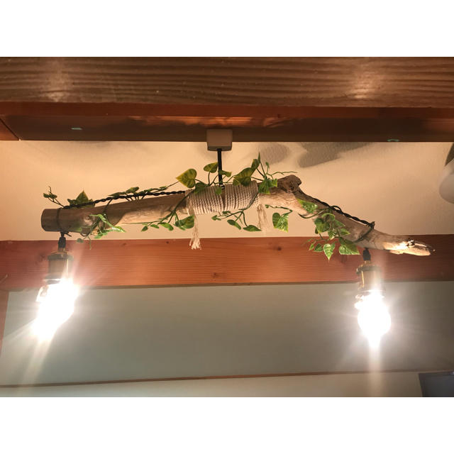 流木インテリア シーリングライト ペンダント 天井照明 | フリマアプリ ラクマ