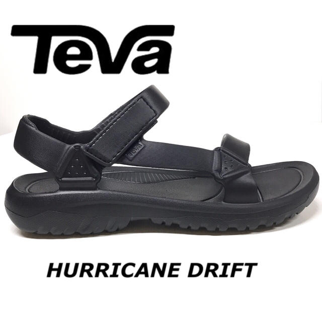 teva  テバ  サンダル   ドリフト   メンズ 黒   26cm