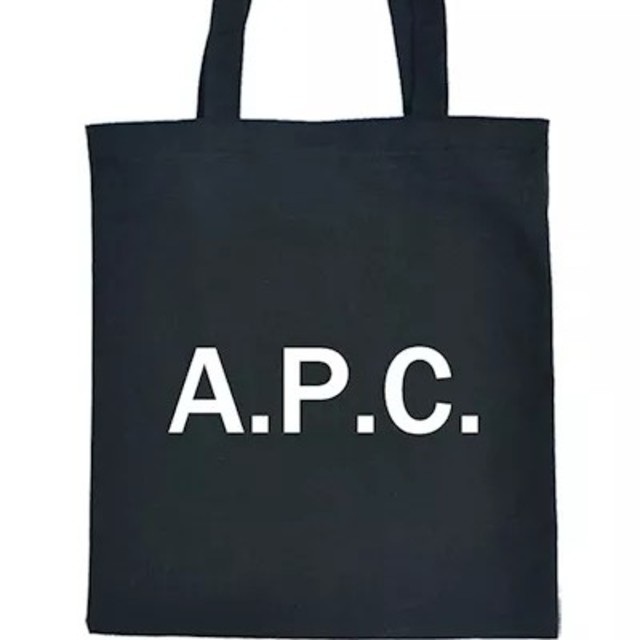 A.P.C(アーペーセー)の【新品未使用品】A.P.Cファスナー付きトートバッグ ブラック レディースのバッグ(トートバッグ)の商品写真