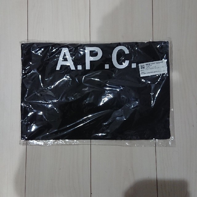 A.P.C(アーペーセー)の【新品未使用品】A.P.Cファスナー付きトートバッグ ブラック レディースのバッグ(トートバッグ)の商品写真