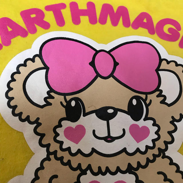 EARTHMAGIC(アースマジック)の専用☆難ありイエローセット キッズ/ベビー/マタニティのキッズ服女の子用(90cm~)(Tシャツ/カットソー)の商品写真