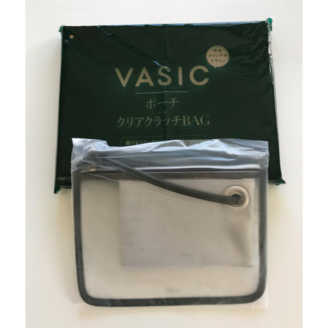 Oggi 付録 VASIC ポーチinクラッチバッグ レディースのバッグ(クラッチバッグ)の商品写真