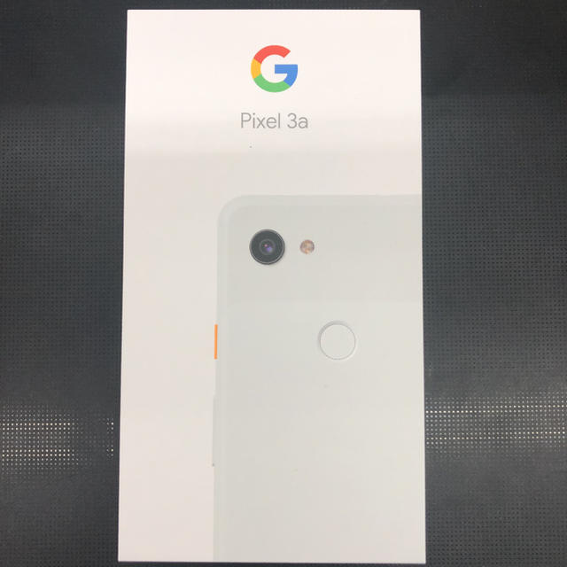 スマートフォン本体未使用【Pixel 3a】64GB ホワイト