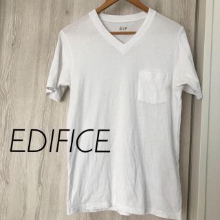 エディフィス(EDIFICE)のエディフィス◼️VネックTシャツ(Tシャツ/カットソー(半袖/袖なし))