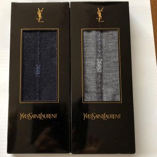 イヴサンローランボーテ(Yves Saint Laurent Beaute)のイブサンローラン紳士靴下２足セット(ソックス)