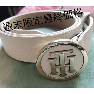 トミーヒルフィガー(TOMMY HILFIGER)の週末限定価格！トミーヒルフィガー レザーベルト(ベルト)