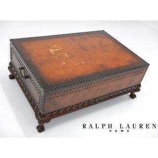 ラルフローレン(Ralph Lauren)の超レア！Ralph Lauren Home ラルフ トランク型 センターテーブル(ローテーブル)