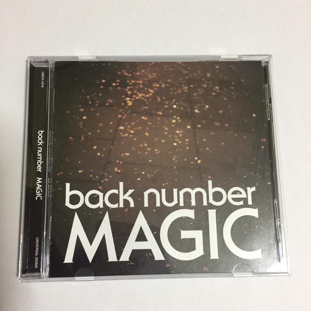 BACK NUMBER(バックナンバー)のback number ／MAGIC エンタメ/ホビーのCD(ポップス/ロック(邦楽))の商品写真