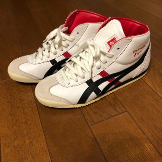 オニツカタイガー(Onitsuka Tiger)の美品 オニツカタイガー ハイカットスニーカー23.5(スニーカー)