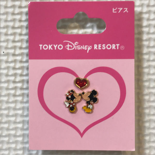 Disney(ディズニー)のミッキー&ミニーピアス レディースのアクセサリー(ピアス)の商品写真