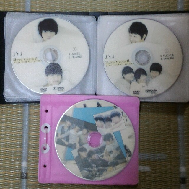 JYJ(ジェイワイジェイ)のJYJ 3hree Voices II. エンタメ/ホビーのDVD/ブルーレイ(その他)の商品写真