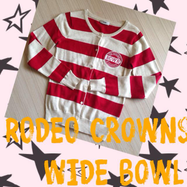 RODEO CROWNS WIDE BOWL(ロデオクラウンズワイドボウル)のpink様11日までお取り置き中 レディースのトップス(カーディガン)の商品写真