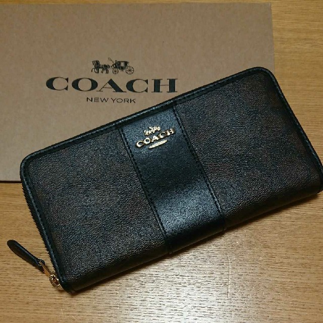 ⭐新品⭐ コーチ COACH 長財布 ブラウン × ブラック ⭐財布