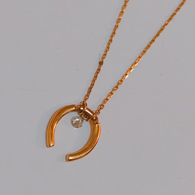 AHKAH ホースシュー ダイヤ ネックレス 18K | ofa.sg
