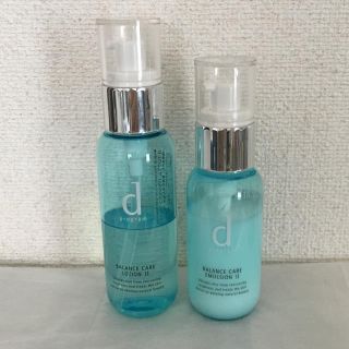 ディープログラム(d program)の資生堂 🍀 dプログラム  バランスケア 化粧水 & 乳液  本体セット(化粧水/ローション)