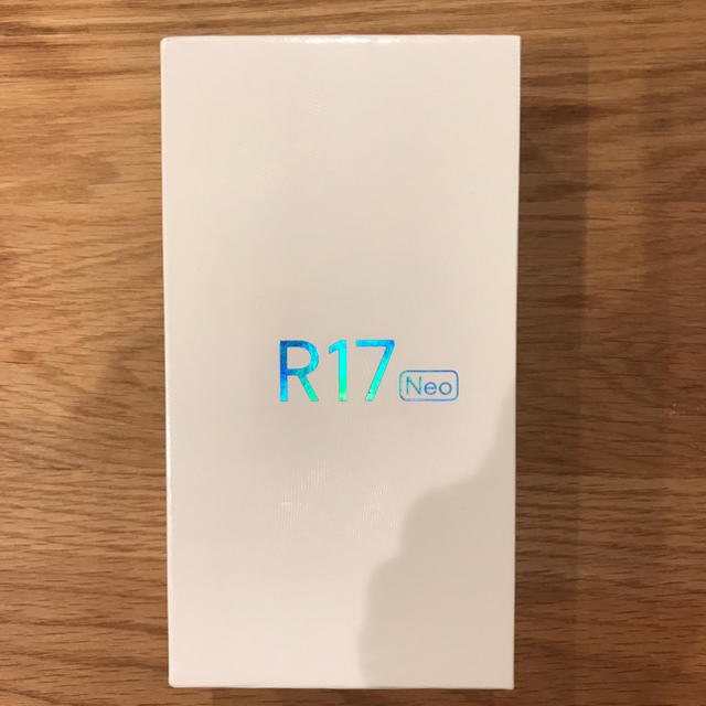 OPPO R17 Neo ブルー　新品未使用