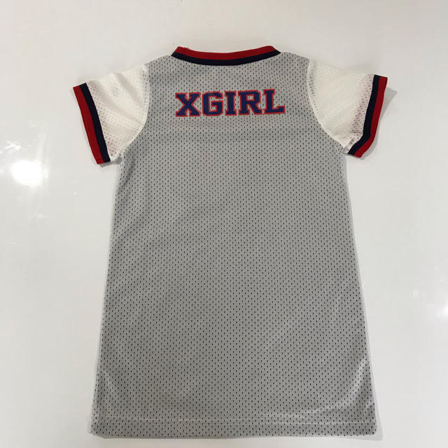 X-girl Stages(エックスガールステージス)のX-girl champion  キッズ/ベビー/マタニティのキッズ服女の子用(90cm~)(ワンピース)の商品写真