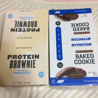 マイプロテイン(MYPROTEIN)のマイプロテイン プロテインブラウニー＋ベイクドクッキー(ダイエット食品)