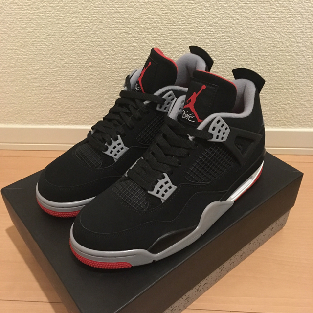 NIKE AIR JORDAN 4 BRED ナイキ エア ジョーダン ブレッド