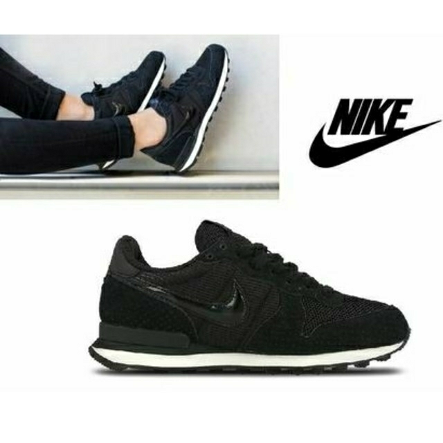 NIKE(ナイキ)のNIKE インターナショナリスト◆ブラック◆スニーカー◆23.5cm レディースの靴/シューズ(スニーカー)の商品写真