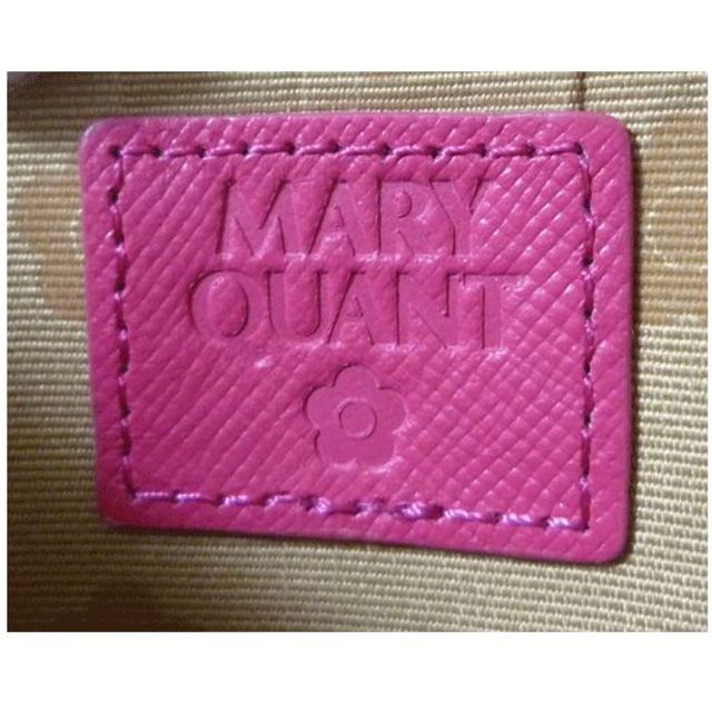 MARY QUANT(マリークワント)のマリークワント　レザー　長財布　ラウンドファスナー　ロングウォレット　ピンク レディースのファッション小物(財布)の商品写真